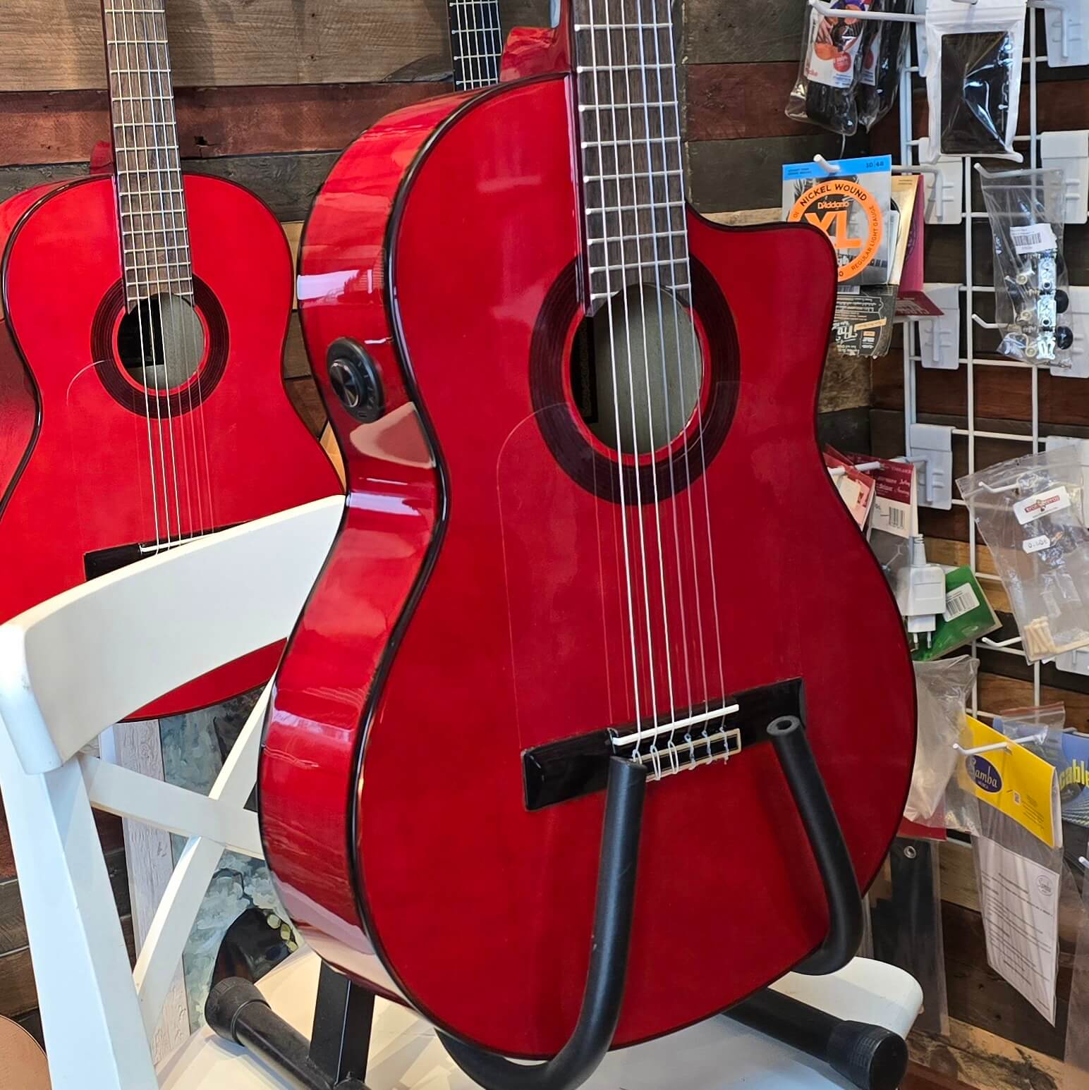 Guitarra Flamenca José Gómez F80 R-EQ - Double OS1