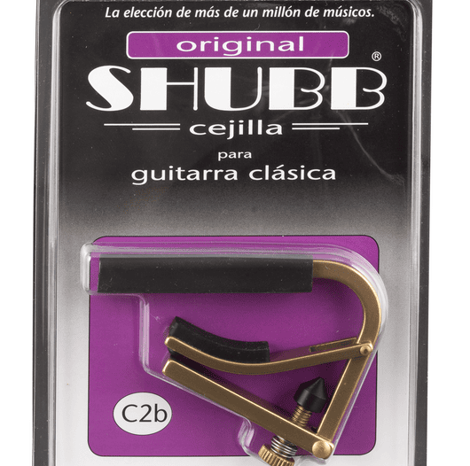 Cejilla guitarra Clásica/flamenca SHUBB C2B